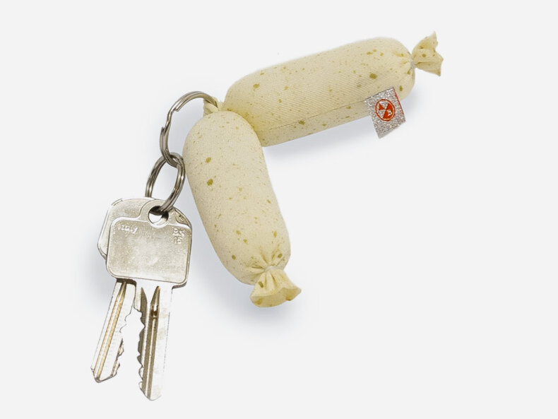 2-Weißwurst Schlüsselanhänger – Bild 2