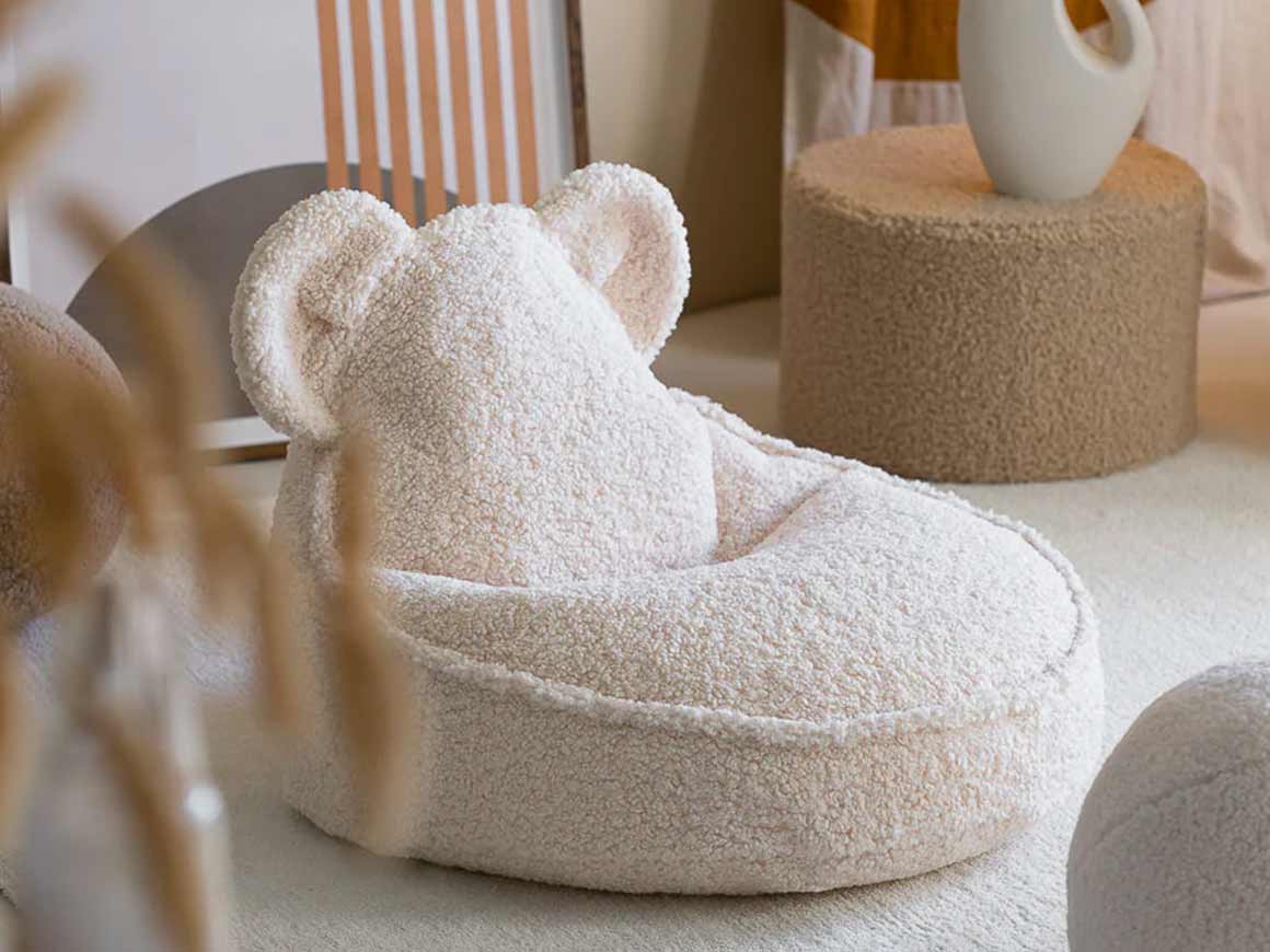 Sitzsack Teddy cream - filipok | Kuscheltiere