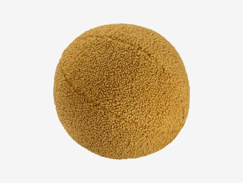 Wigiwama Kinderkissen Ball Maple in sanftem Pastellton Maple