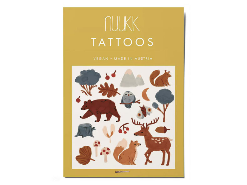 Vegane Kindertattoos Schwarzwald, NUUKK