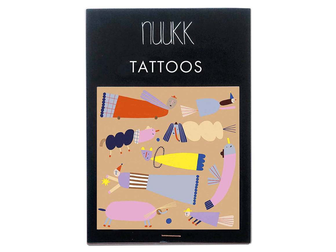 Bio Tattoo Monster | von NUUKK | Perfekt als Geburtstagsgeschenk | Weitere Kinder-Tattoos und Glückwunschkarten von NUUKK bei Uns im Shop 