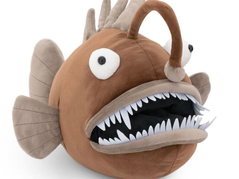 Brauner Anglerfisch, 35cm