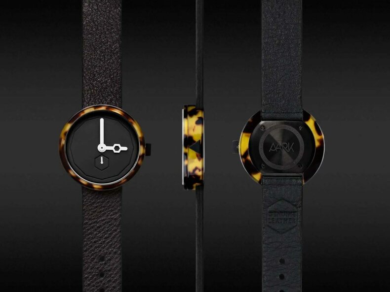 CLASSIC tortoise black Armbanduhr – Bild 3