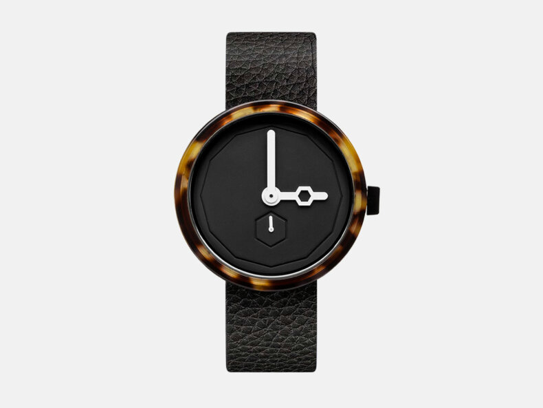 CLASSIC tortoise black Armbanduhr