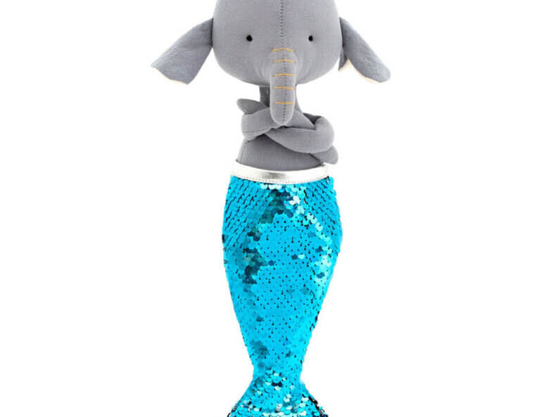 Alice der Elefant – Meerjungfrau Kuscheltier (29 cm)