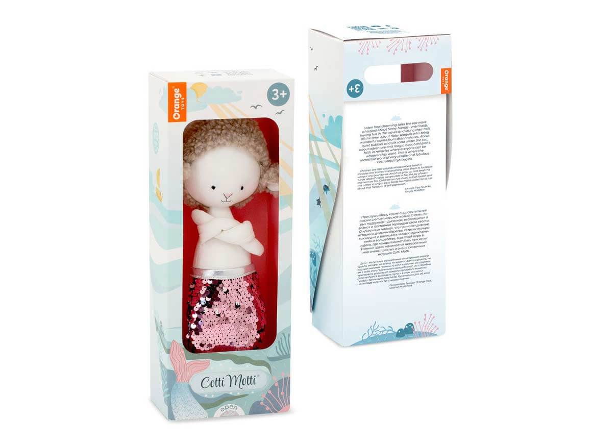 Zoe the Sheep – Mermaid Kuscheltier (30 cm) – Bild 2