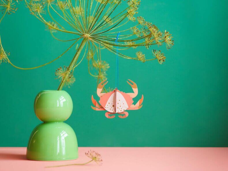 Crab 3D Anhänger