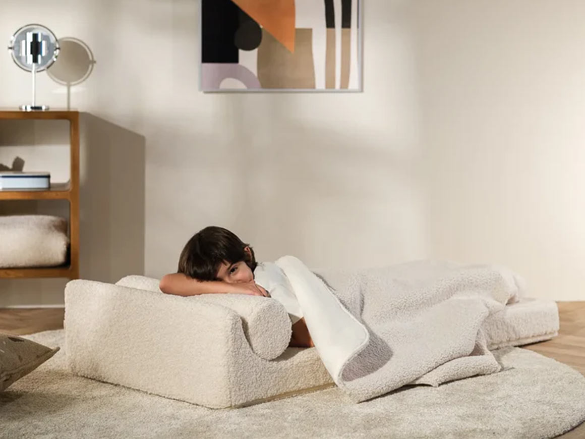 Cremeweiß Flipster Kindersessel – Bild 12