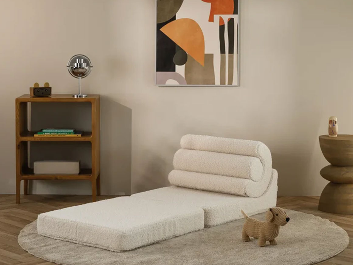 Cremeweiß Flipster Kindersessel – Bild 14