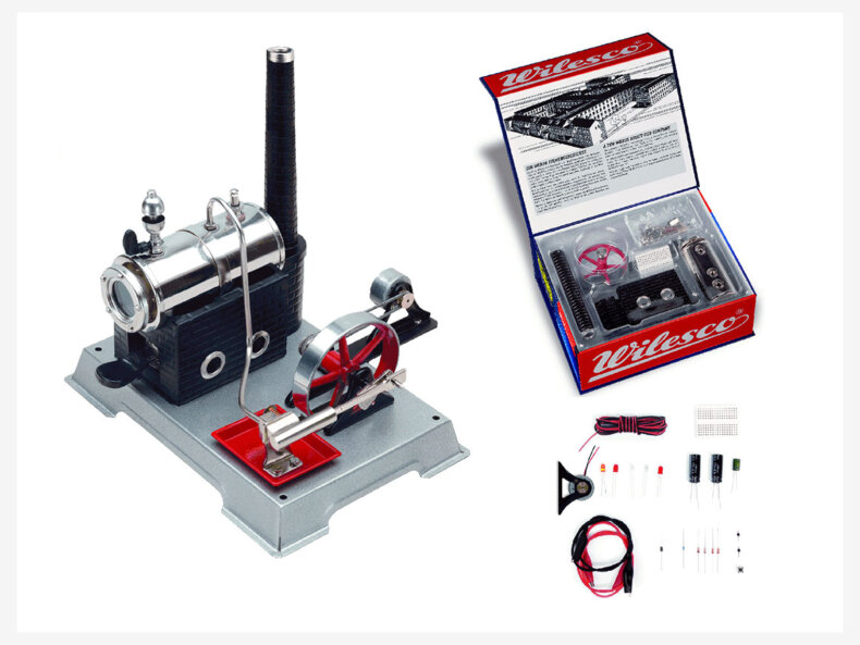 Dampfmaschinen-Bausatz D100E