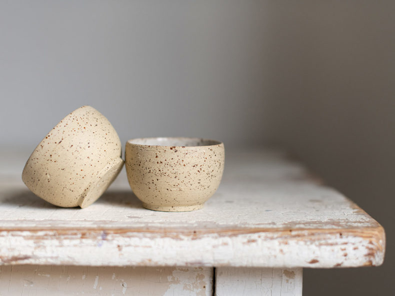 Espressotasse-Freckle-Keramik