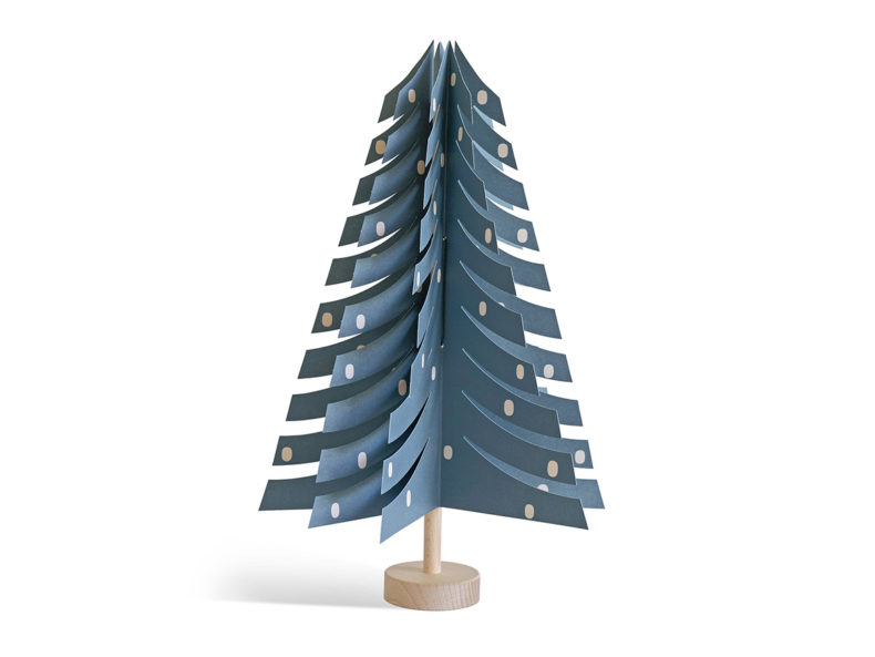 FIR tree dark blue