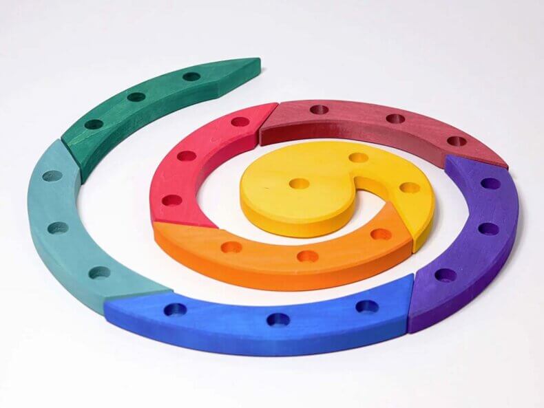 Festtagsspirale Bunt