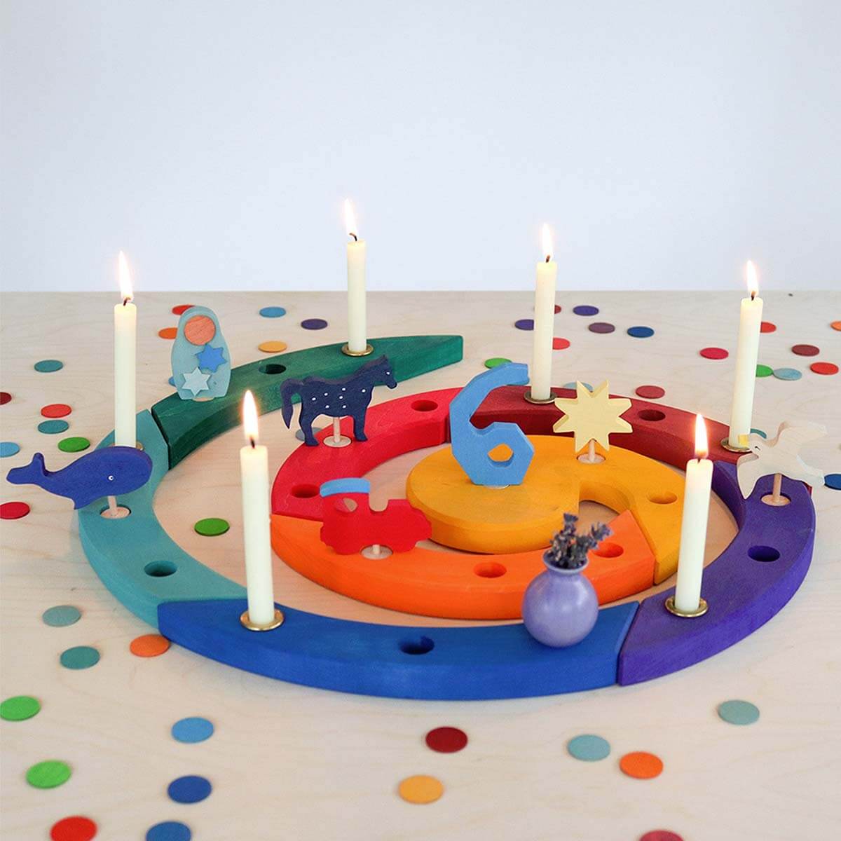 Festtagsspirale Bunt – Bild 3
