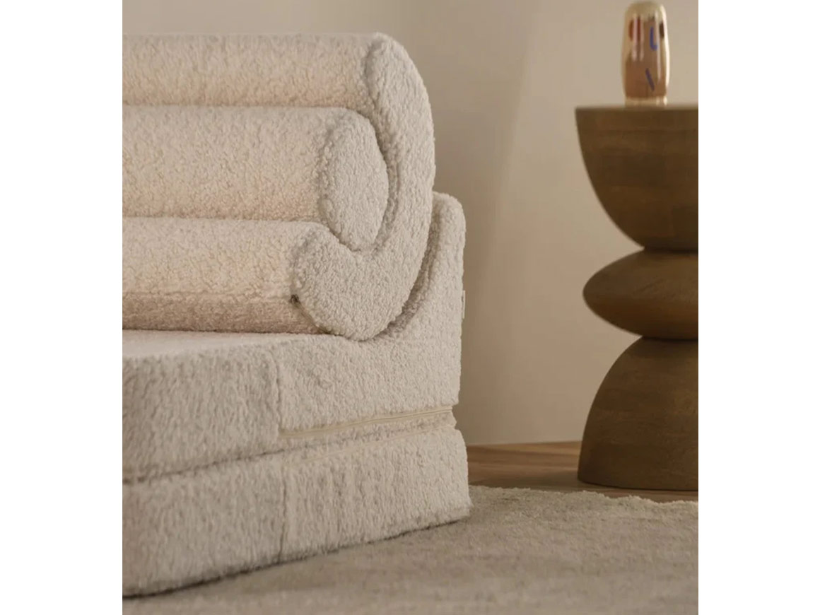 Cremeweiß Flipster Kindersessel – Bild 7