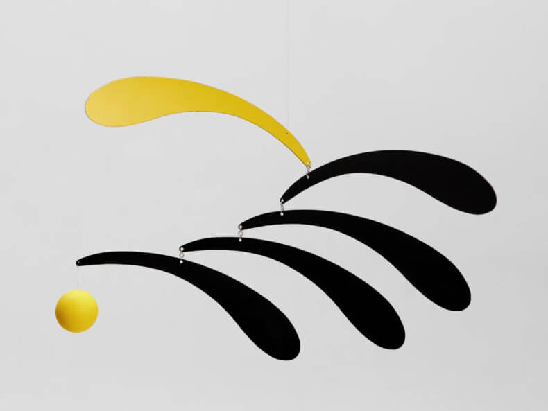 Flowing Rhythm | Yellow & Black, Mobile