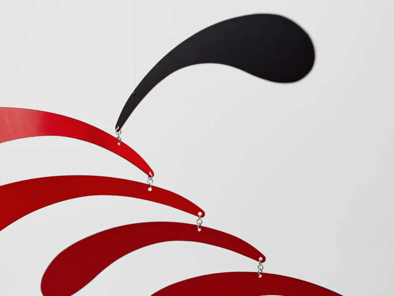 Flowing Rhythm | Red & Black, Mobile | FLENSTED MOBILE