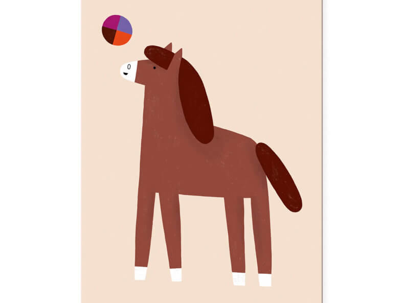 Frühstücksbrettchen "Pony"