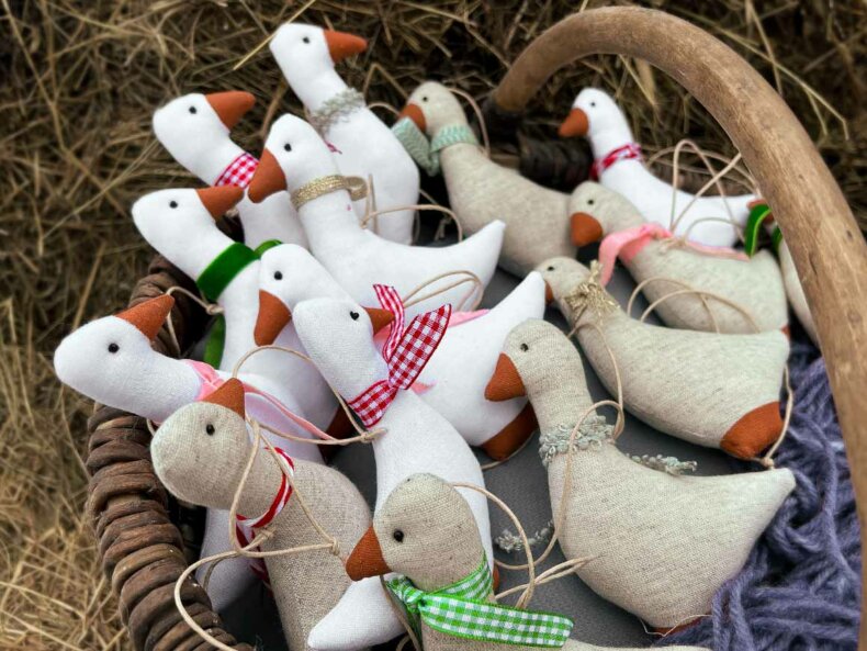 Gänse, TILDA dolls