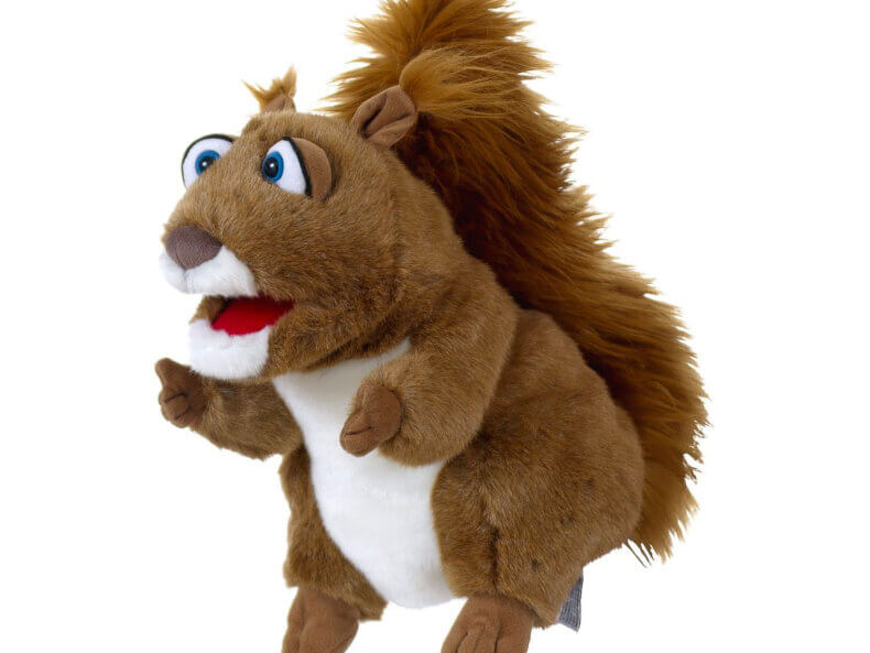 Gerda das Eichhörnchen, Handpuppe