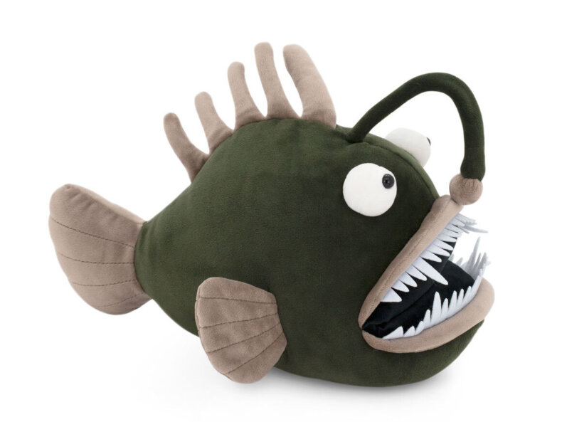 Grüner Anglerfisch, 35cm