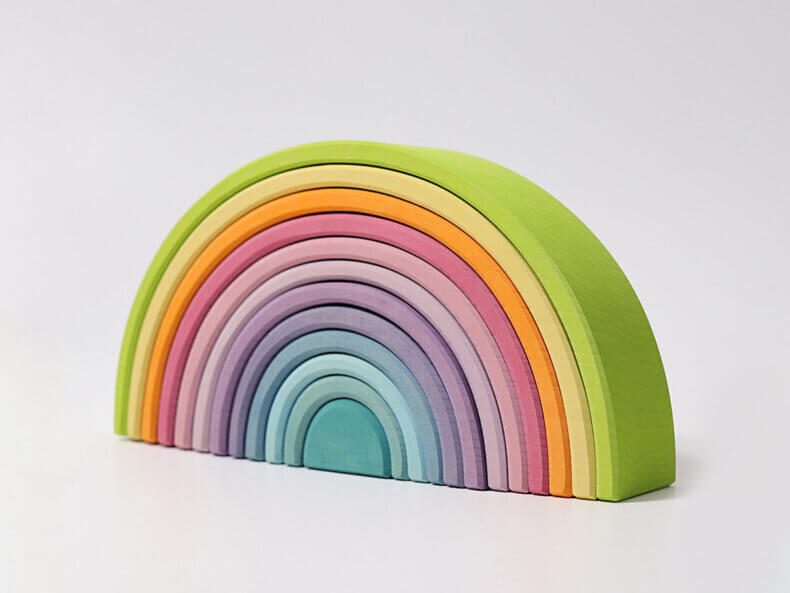 Großer Regenbogen Pastell – Bild 2