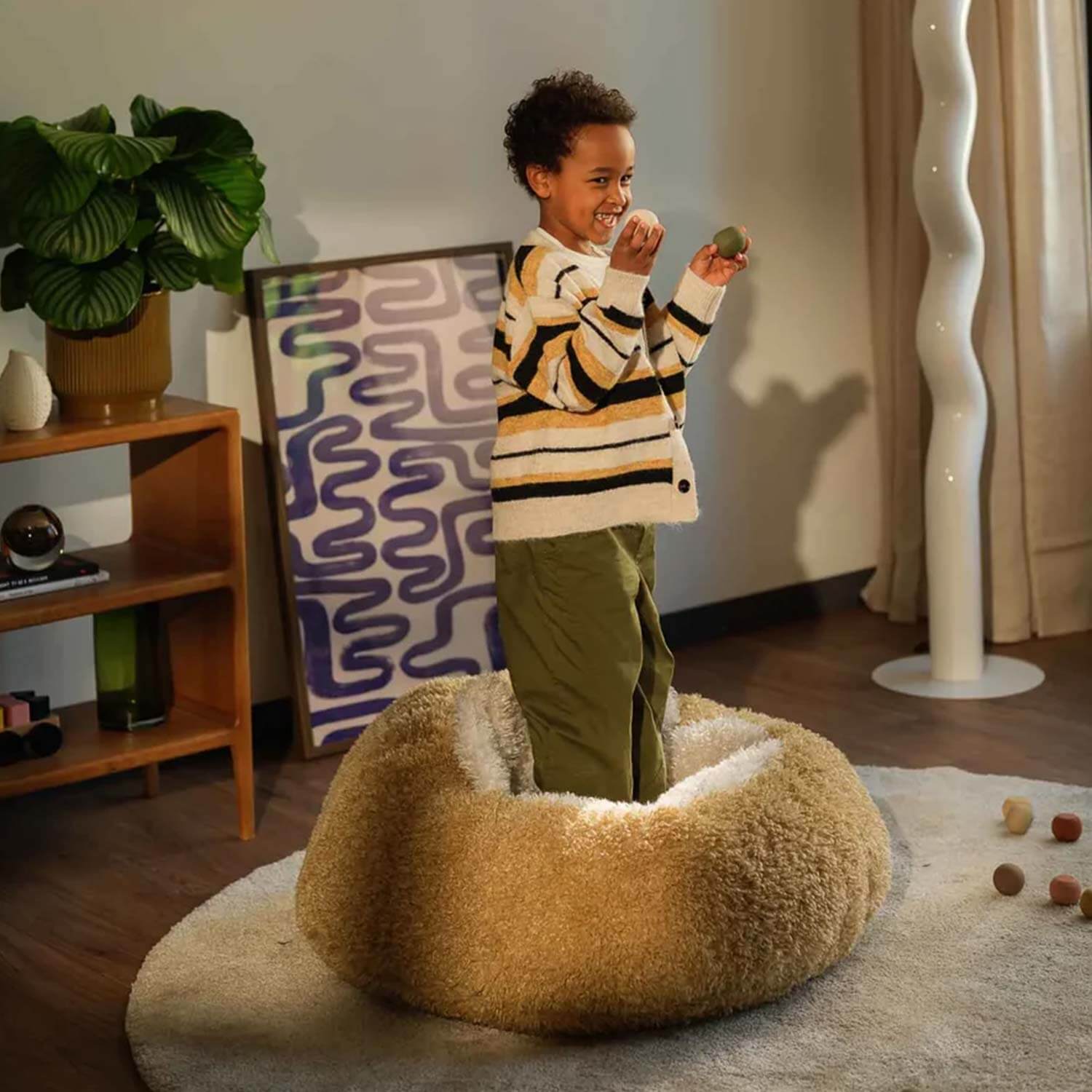 Honey Yeti Beanbag – Bild 3