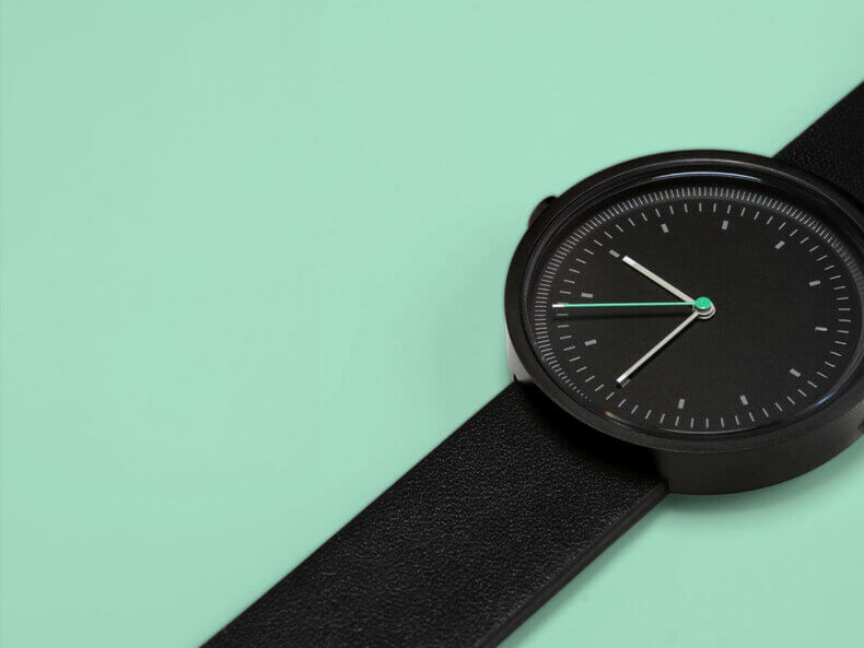 INTERVAL-BLACK-Armbanduhr-AÃRK-COLLECTIVE