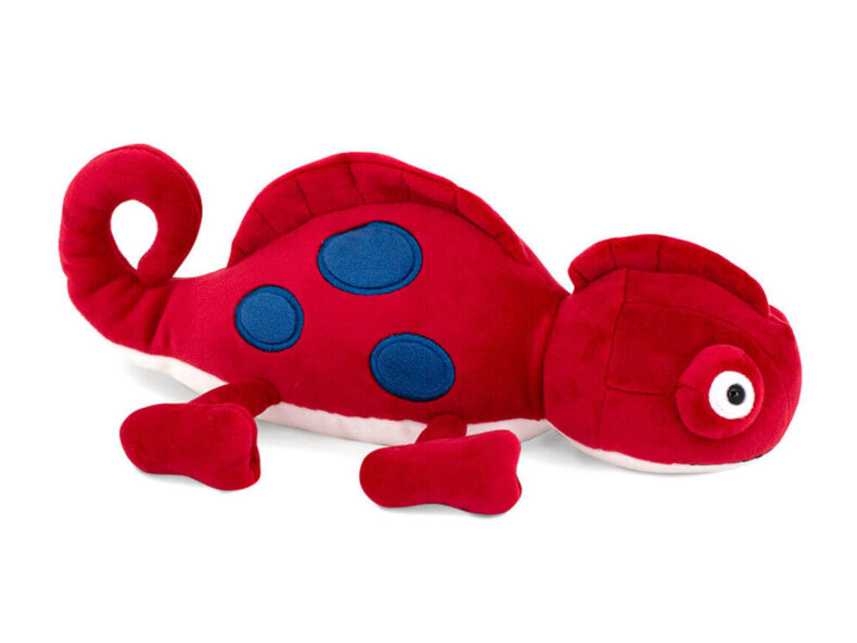 Rotes Chamäleon, 30cm