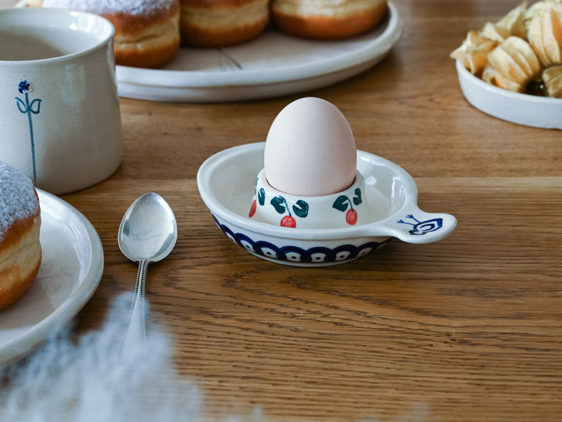 Eierbecher aus Keramik