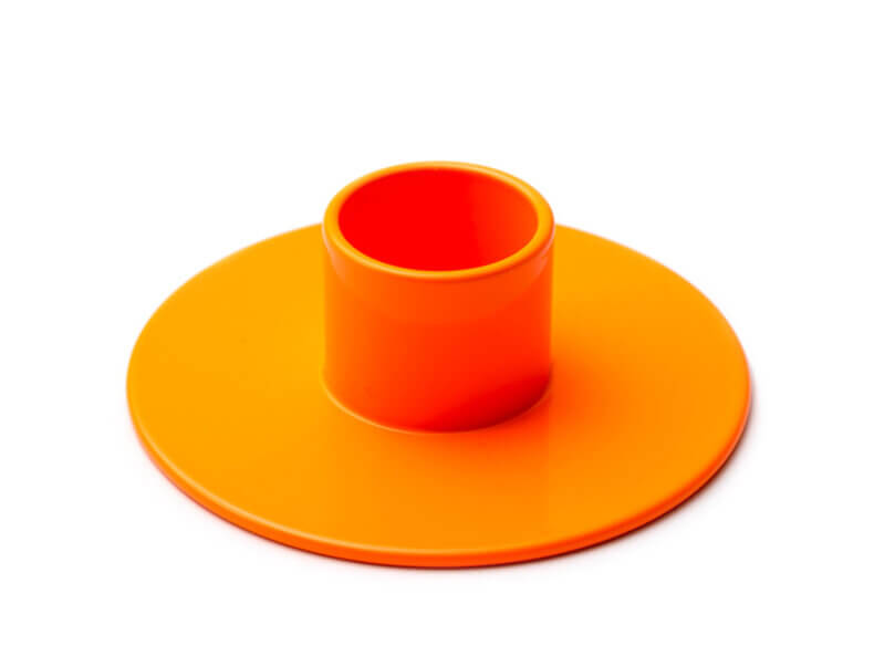 Kerzenhalter POP Orange Neon