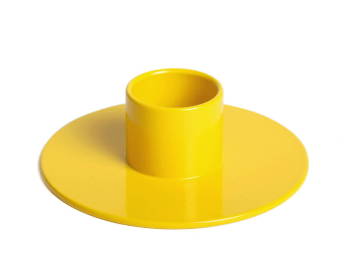 Kerzenhalter POP Sonnengelb