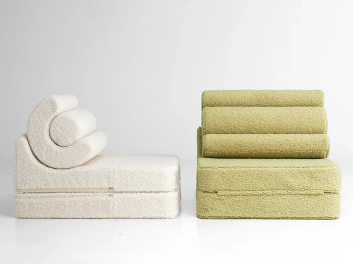 Cremeweiß Flipster Kindersessel – Bild 11