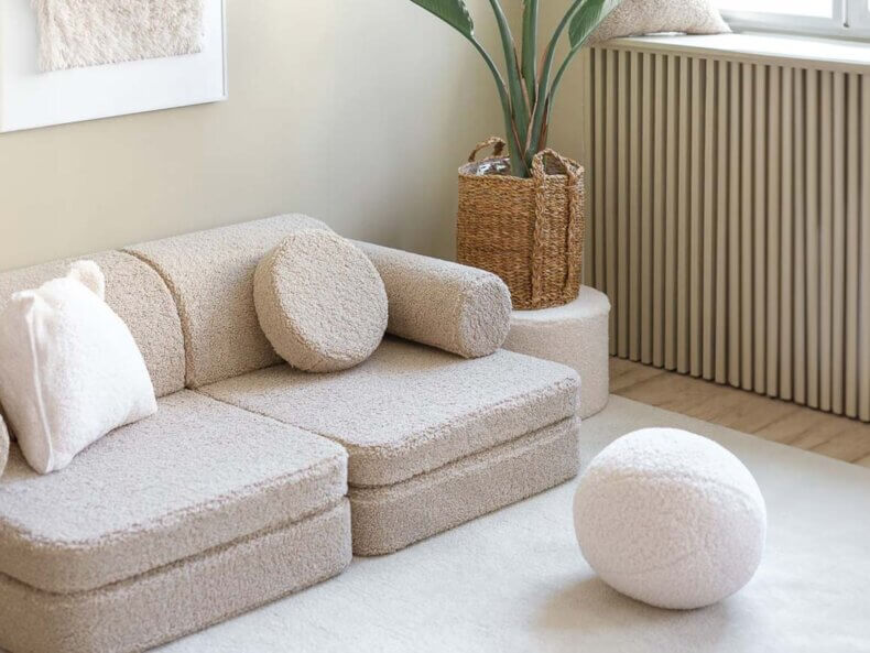 Spielsofa SETTEE, Biskuit 9-tlg. – Bild 4