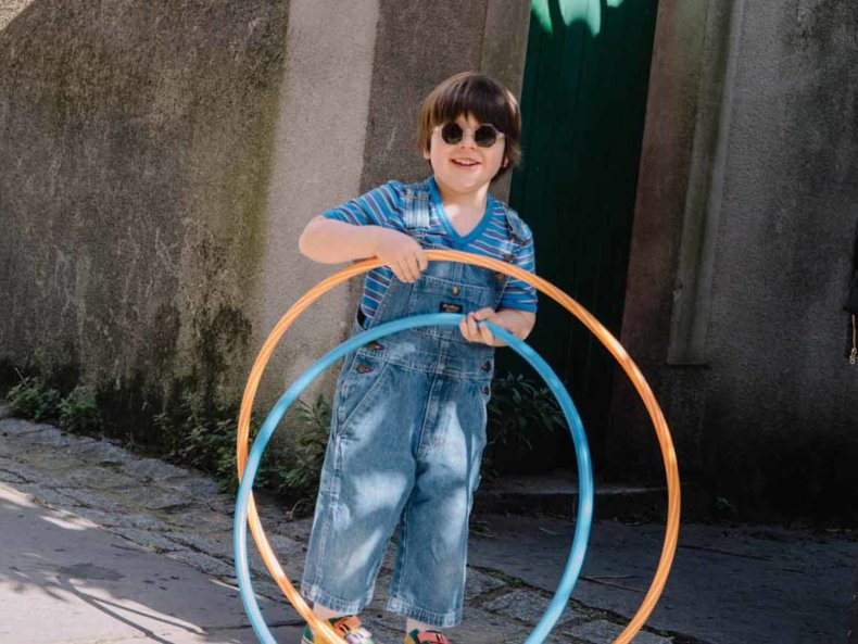 Kindersonnenbrille transparent, YEYE – Bild 5