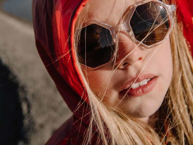 Kindersonnenbrille Transparent