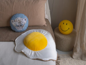 Spiegelei Kissen