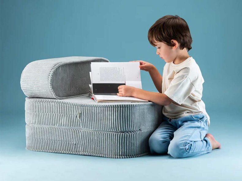 Schlafsessel & Spielmatratze Flip, Softmint – Bild 5