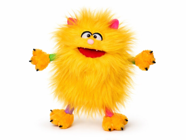 Klein Schickimicki Handpuppe