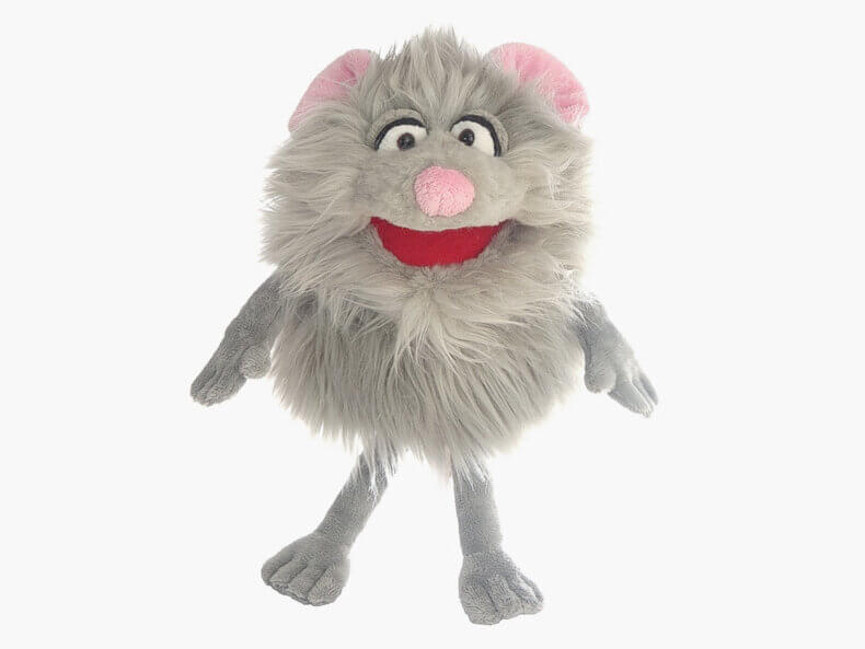"Klein Tüddel" Handpuppe aus der Kollektion "Monster to Go" | Von Living Puppets