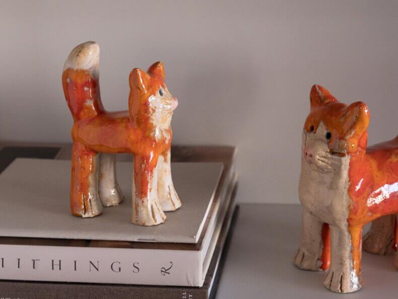 Kleine-Orange-Katze-QuickHoneyCeramics