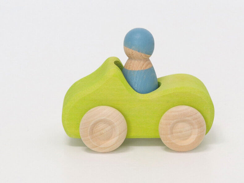 Kleines Cabrio Grün – Bild 3