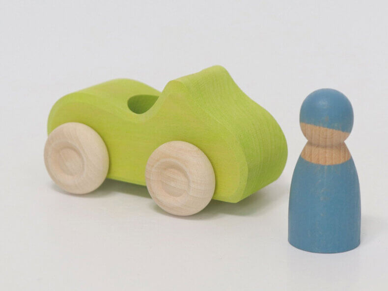 Kleines Cabrio Grün – Bild 4