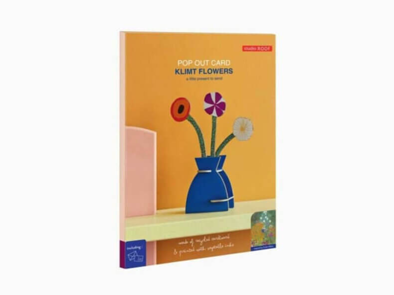 Klimts-Blumen-Pop-Out-Card-studio-roof