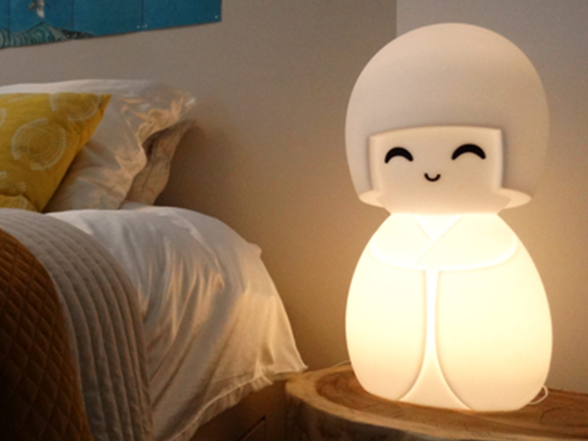 Kokeshi lamp on sale