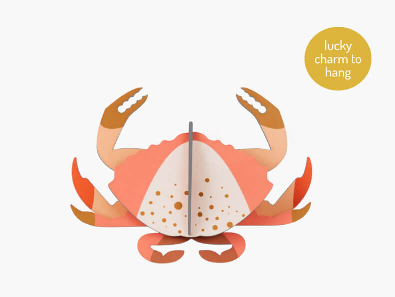 Crab 3D Anhänger – Bild 2