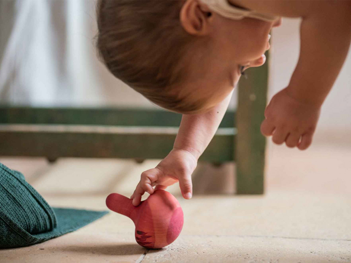 Riesenkreisel Chill pink bird – Bild 2