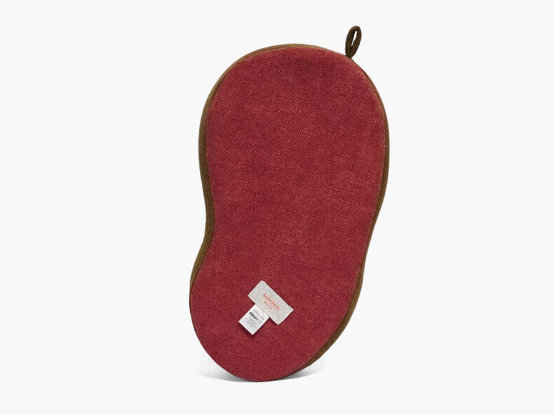 Laptopkissen Argentinisches Steak Raw – Rückseite, weiches Kissen, originelles Geschenk für Zuhause oder Büro