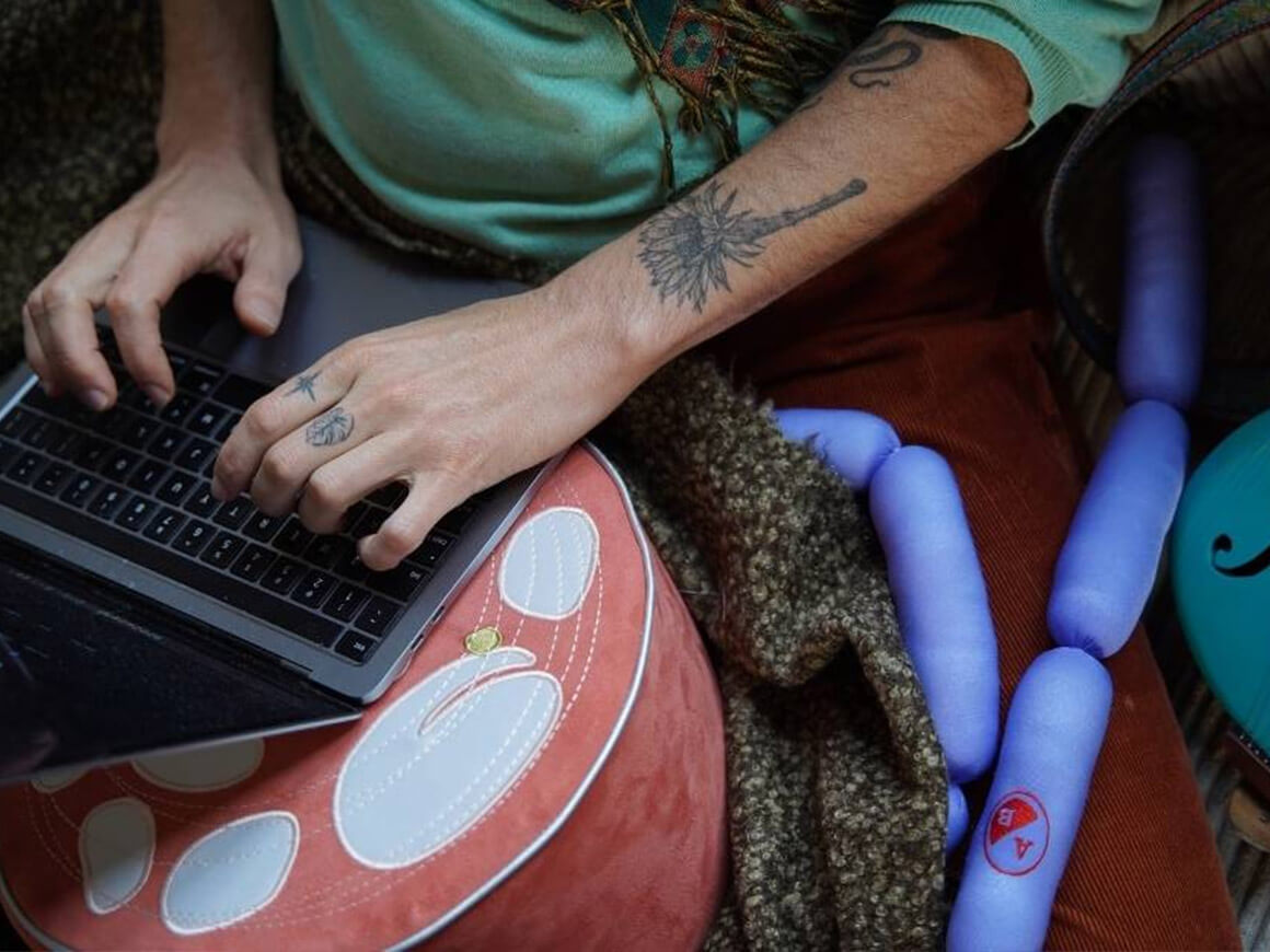 Laptopkissen Mortadella – Bild 2