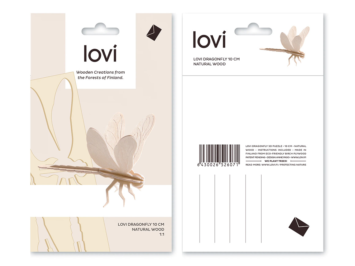 Lovi DRAGONFLY, natur – Bild 4